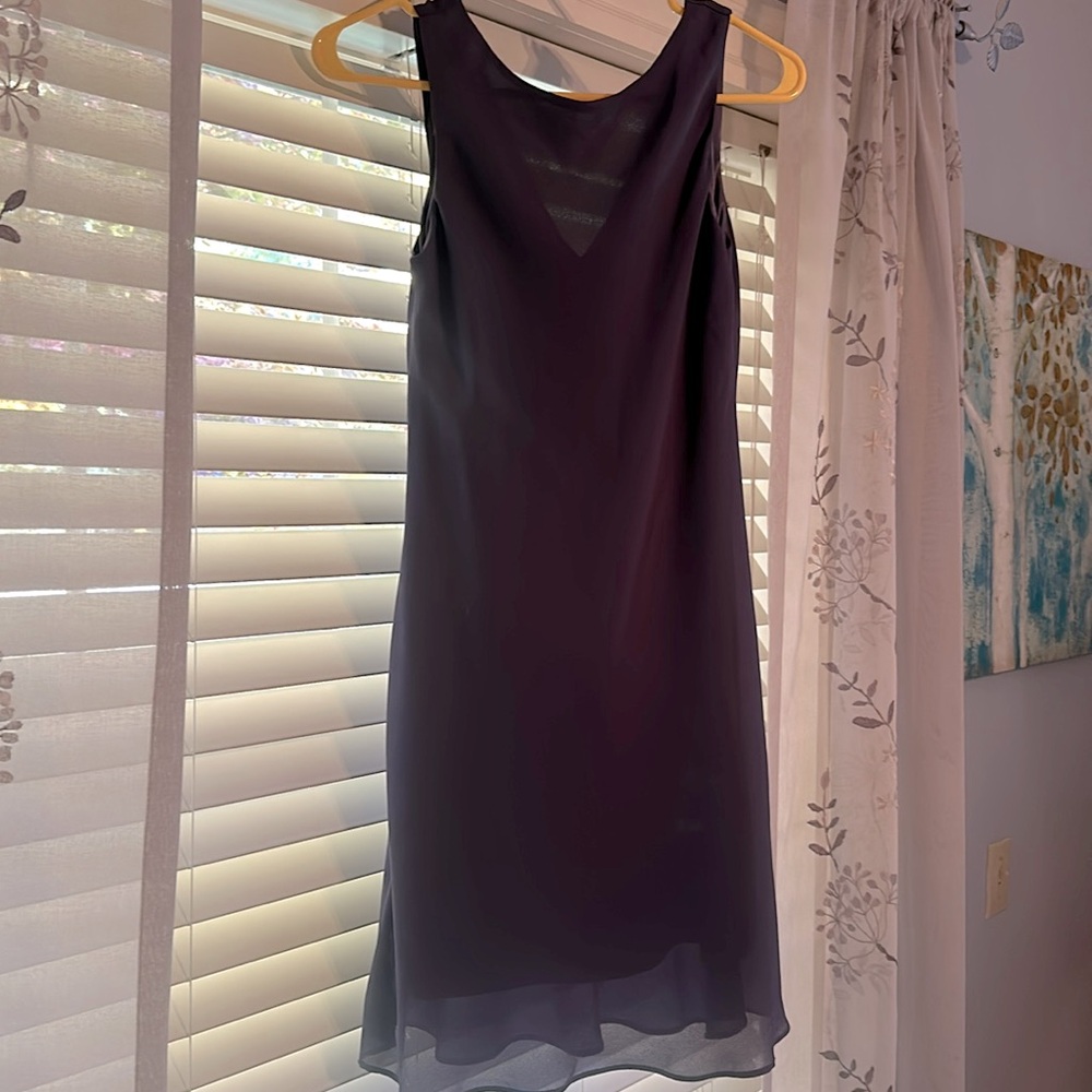 Deep lavender party dress size 3 by Alyn Paige